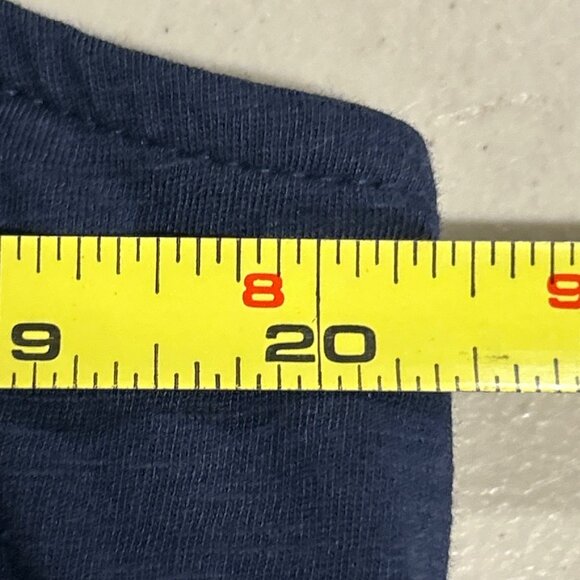 GH. Bass & Co. Women's Size XL Embroidered Tank Top Navy Blue Size NWT - Picture 11 of 12